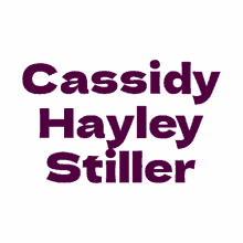 cassidy hayley