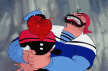 popeye popeye the sailor man squeeze muscle
