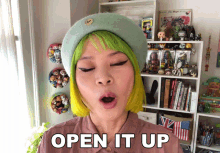 Open It Up Goldie Chan GIF - Open It Up Goldie Chan Open It GIFs