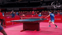 Playing Table Tennis Koyo Iwabuchi GIF