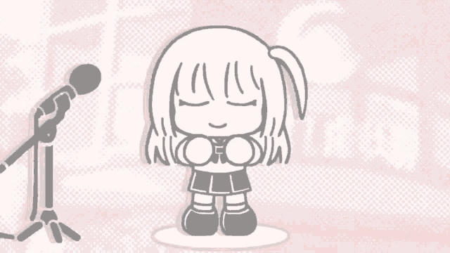 Bocchi the Rock meme convulsión plantilla on Make a GIF