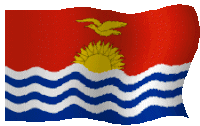Kiribati Flag Sticker - Kiribati Flag Stickers