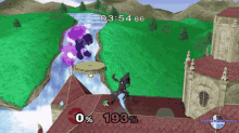 get wrecked smash mewtwo mr game and watch fighting
