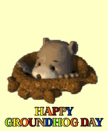 Groundhog Day Happy Groundhog Day GIF - Groundhog Day Happy Groundhog Day GIFs