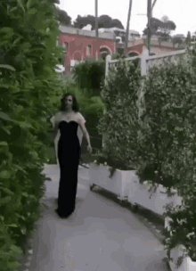 Eva Green Dress GIF - Eva Green Dress Garden GIFs