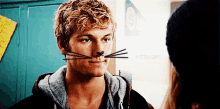 Alex Pettyfer Whiskers GIF - Alex Pettyfer Whiskers Cat GIFs