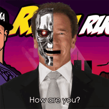 How Are You Arnold Schwarzenegger GIF - How Are You Arnold Schwarzenegger Its Rucka GIFs