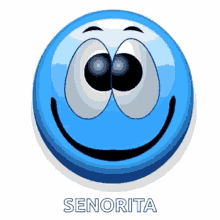Blue Senorita GIF - Blue Senorita Wink GIFs
