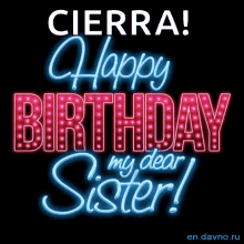 Birthday Greetings For Sister With Animation GIFs | Tenor