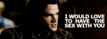 Supernatural Sex GIF - Supernatural Sex Dean Winchester GIFs