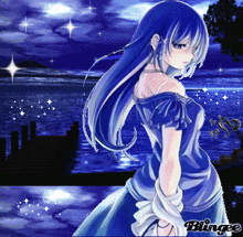 Anime Girl By The Lake Bluey GIF - Anime Girl By The Lake Bluey Xefyrahnz GIFs