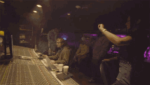 Making Music Wiz Khalifa GIF - Making Music Wiz Khalifa Cameron Jibril Thomaz GIFs