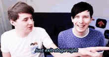 danisnotonfire dan howell exit stage right just exit stage right please leave