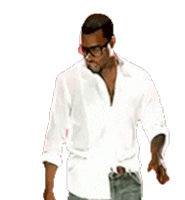 Ayye Kanye West Sticker - Ayye Kanye West Gold Digger Song Stickers