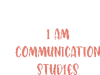 Communication I Am Communication Studies Sticker