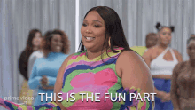 This Is The Fun Part Lizzo GIF - This Is The Fun Part Lizzo Lizzos Watch Out For The Big Grrrls GIFs
