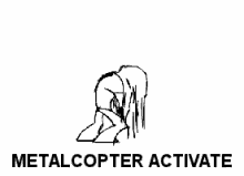 Metal Helicopter GIF