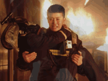 Ren Jialun Allen Ren GIF - Ren Jialun Allen Ren Fireman GIFs