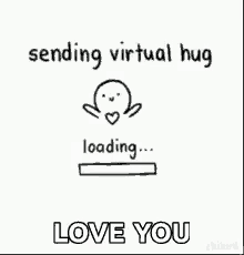 love you virtual hug