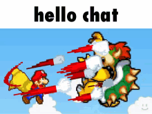 Hi Chat Super Mario Bros Z GIF - Hi Chat Super Mario Bros Z Smbz GIFs