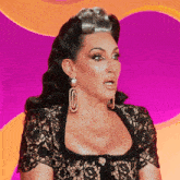Jaw Dropped Michelle Visage GIF - Jaw Dropped Michelle Visage Rupaul'S Drag Race All Stars GIFs
