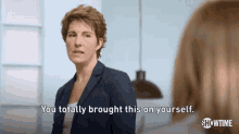 Beverly Lincoln Did This To Yourself GIF - Beverly Lincoln Did This To Yourself Episodes GIFs