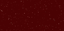 a red background with a lot of small white dots