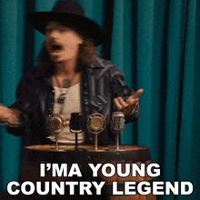 I'Ma Young Country Legend Ryan Charles GIF