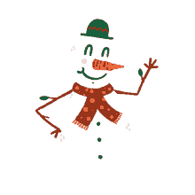 snowman christmas