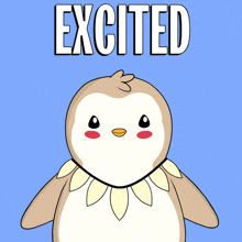 Excited Lets Go GIF - Excited Lets Go Penguin GIFs