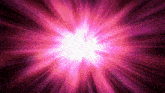 a pink and purple background with a white light coming out of it