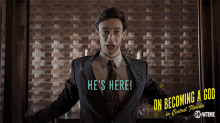 He Is Here Excited GIF - He Is Here Excited Intro GIFs