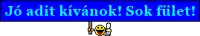 a blue sign that says " jo adit kivanok " next to a smiley face