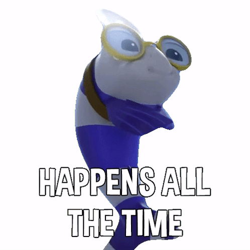 Happens All The Time Dr Paula The Pilot Fish Sticker – Happens all the