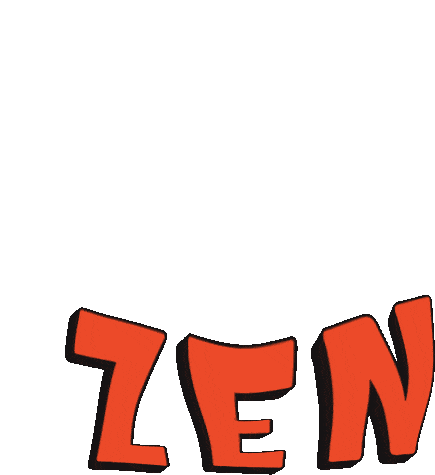 Zen Bouncing Sticker - Zen Bouncing Peaceful Stickers
