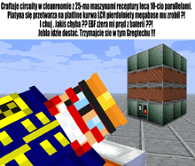 a screenshot of a video game in a foreign language that says craftuje circuity w clearroomie