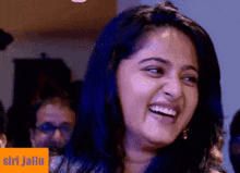 Laughing Face Anushka Shetty GIF - Laughing Face Laughing Laugh GIFs