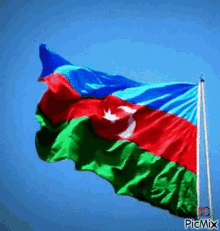 Azerbaijan Flag Azərbaycan Bayrağı GIF - Azerbaijan Flag Azərbaycan Bayrağı Azerbaycan Bayrağı GIFs