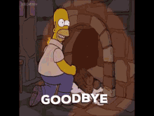 Simpsons Goodbye GIF - Simpsons Goodbye Sparkly Elves GIFs