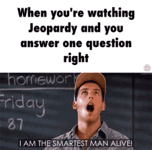 Meme Funny GIF - Meme Funny When Youre Watching Jeopardy GIFs