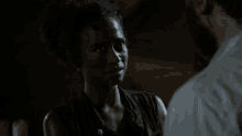 The Walking Dead Connie GIF - The Walking Dead Connie Shakes Head GIFs