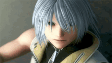 Riku Final Fantasy GIF - Riku Final Fantasy Looking GIFs