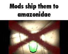 a video game with the words mods ship them to amazonidae on the bottom