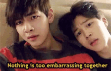 Bts Nothing Is Embarrassing Together GIF - Bts Nothing Is Embarrassing Together Bromance GIFs