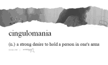 Word Cingulomania GIF - Word Cingulomania Meaning GIFs
