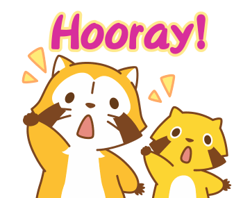 Rascal Hooray Sticker - Rascal Hooray Stickers