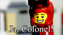 Ja Colonel Brickstorming GIF - Ja Colonel Brickstorming Lego GIFs