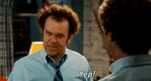 step brothers john c reilly dale doback yep yes