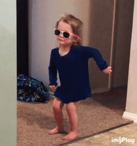 Excited Little Girl GIF - Excited Little Girl Dancing GIFs