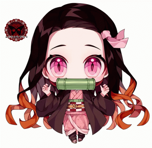 Kamado nezuko kimetsu no yaiba sticker kamado nezuko kimetsu no yaiba